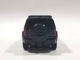 2006 McDonald's #3 Hummer Push and Go Friction Motorized Dark Blue Plastic Die Cast Toy Car Vehicle