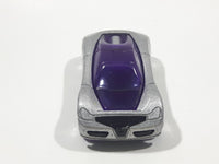 2005 Hot Wheels AcceleRacers Nitrium Silver Die Cast Toy Car Vehicle - McDonalds Happy Meal