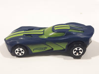 2015 Hot Wheels Velocita Dark Blue Plastic Body Pullback Motorized Friction Die Cast Toy Car Vehicle McDonald's Happy Meal