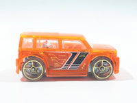2016 Hot Wheels X-Raycers Scion xB Clear Orange Die Cast Toy Car Vehicle
