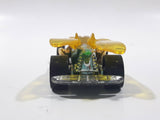 2010 Hot Wheels Insectirides Draggin' Tail Green and Chrome Gold Die Cast Toy Car Vehicle
