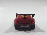 2013 Hot Wheels Stunt Circuit Synkro Clear Red Die Cast Toy Car Vehicle