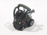 2007 Hot Wheels HW Designs Hyper Mite Flat Green Die Cast Toy Car Vehicle