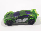 2016 Hot Wheels Track Builder Synkro Clear Green Die Cast Toy Car Vehicle