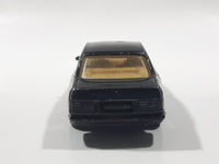 1990 Hot Wheels Park 'n Plates Mercedes 380 SEL Black Die Cast Toy Luxury Car Vehicle