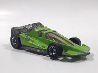 1980 Hot Wheels HiRakers Turbo Wedge Light Green Die Cast Toy Car Vehicle Missing Spoiler