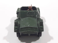 Vintage Corgi Juniors Daimler Scout Car Army Green Die Cast Toy Car Vehicle