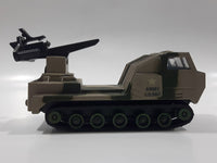 Vintage 1977 Lesney Matchbox Battle Kings K-117 S.P. 'Hawk' Launcher Army Brown Beige Die Cast Toy Car Vehicle - No Missiles