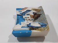 Mykonos Greece 1 7/8" x 2 5/8" 3D Resin Fridge Magnet