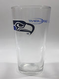 Bud Light Seattle Seahawks NFL Football Team 5 3/4" Tall Glass Cup