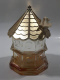 Vintage 1974 Avon Dovecote Field Flowers Dove Themed Cologne Glass Perfume Bottle