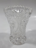 Vintage 3" Tall Crystal Glass Egg Cup Holder