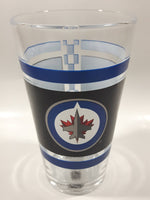 2018 Winnipeg Jets NHL Ice Hockey Team 5 3/4" Tall Clear Glass Cup