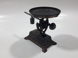 Vintage Miniature Antique Weighing Balance Scale Metal Pencil Sharpener Doll House Furniture Size