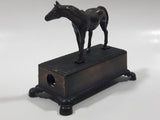 Vintage Miniature Horse Metal Pencil Sharpener Doll House Furniture Size