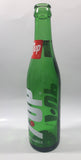 Vintage 7up 10 Fluid Ounces Green Glass Bottle 3589 - 13