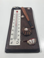 Baseball Themed Resin Thermometer