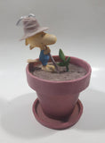 2010 Hallmark Peanuts Gallery "FAITH is for the things that take a while" Woodstock As A Gardener Detailed Resin Ornament
