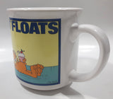 Enesco United Features Syndicate Garfield "Fat Floats" Ceramic Coffee Mug Cup Jim Davis