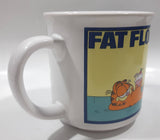 Enesco United Features Syndicate Garfield "Fat Floats" Ceramic Coffee Mug Cup Jim Davis