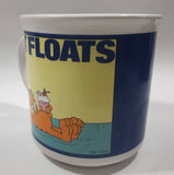 Enesco United Features Syndicate Garfield "Fat Floats" Ceramic Coffee Mug Cup Jim Davis