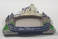 Authentic Original Disney Parks Walt Disney World Tinkerbell on Disney Castle 3D Resin Picture Photo Frame