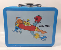 2016 Mr. Men Little Miss Blue Tin Metal Lunch Box