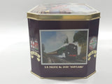 Vintage London Midland & Scottish Railway Company Locomotive Train Themed Tin Metal Container