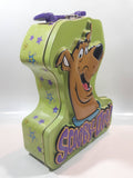 2003 The Tin Box Company Hanna Barbera Scooby-Doo! Green Tin Metal Lunch Box