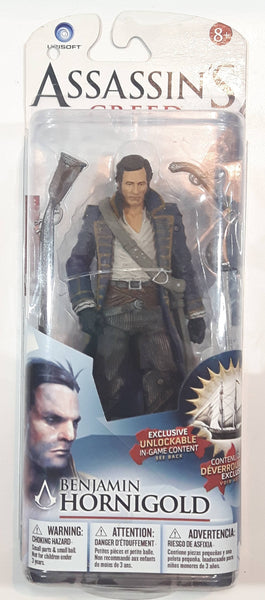 2013 McFarlane Toys Ubisoft Assassin's Creed Series 1 Benjamin Hornigold 6" Tall Action Figure with Accessories New in Package