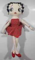 1999 Kellytoy Betty Boop "Birthday Betty" Large 16" Tall Plush Cartoon Character