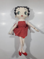 1999 Kellytoy Betty Boop "Birthday Betty" Large 16" Tall Plush Cartoon Character