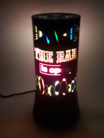 The Bar is Open Rotating Motion Light Up Lamp 12 1/2" Tall