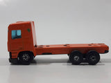 Rare 1980s Yatming Fastwheels Orange Cement Mixing Truck No. 2300 Die Cast Toy Truck Vehicle Busted Up