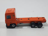 Rare 1980s Yatming Fastwheels Orange Cement Mixing Truck No. 2300 Die Cast Toy Truck Vehicle Busted Up