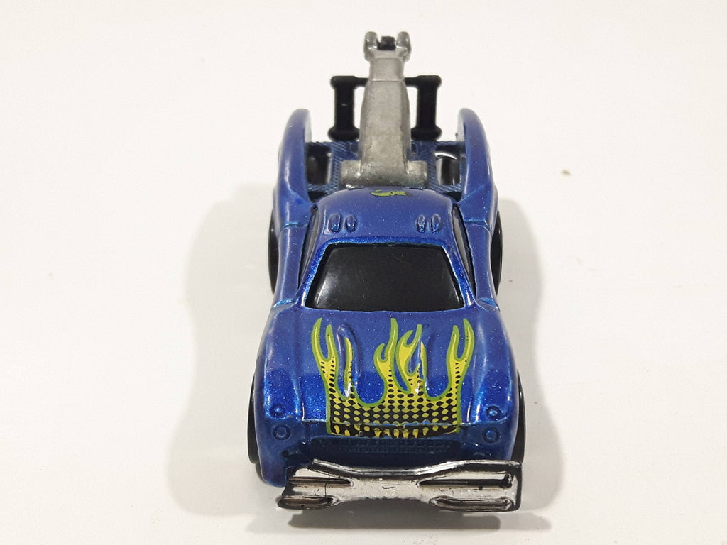 2000 Hot Wheels Tow Jam Metalflake Blue Die Cast Toy Car Vehicle Buste ...