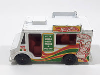 2014 Hot Wheels HW City Works Good Humor Truck Pizza White Catering Food Truck Die Cast Toy Car Vehicle