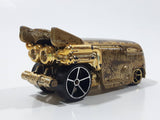 2015 Hot Wheels Star Wars Character Cars C-3PO Pearl Gold Chrome Die Cast Toy Car Vehicle