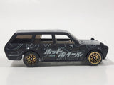 2019 Hot Wheels Speed Blur '71 Datsun Bluebird 510 Wagon Grey Die Cast Toy Car Vehicle