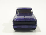 2005 Hot Wheels Car Crusher Custom '69 Chevy Pickup Truck Purple Die Cast Toy Car Vehicle