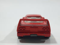 1997 Hot Wheels Ferrari F40 Red Die Cast Toy Dream Luxury Super Car Vehicle Opening Rear Mount Engine