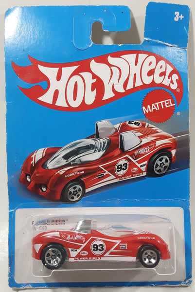 2016 Hot Wheels Retro Style Power Pipes Red Die Cast Toy Car Vehicle New in Package