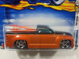 2003 Hot Wheels First Editions Switchback Dark Orange and Black Truck Die Cast Toy Car Vehicle New in Package