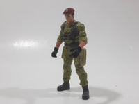 Chap Mei S1 Sentinel 1 Army Military Soldier 4" Tall Toy Action Figure - Green with Grey Vest