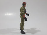 Chap Mei S1 Sentinel 1 Army Military Soldier 4" Tall Toy Action Figure - Green with Grey Vest