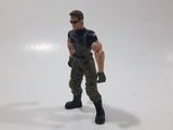 Chap Mei S1 Sentinel 1 Army Military Soldier 4" Tall Toy Action Figure - Black Shirt