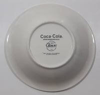 1997 Gibson Coca-Cola 8" Diameter Checkered Ceramic Bowl Dish