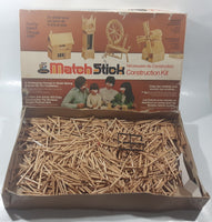 Vintage Irwin Toys No. 47603 Match Stick Construction Set In Box