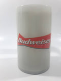 Budweiser Stacked Beer Can Shaped Handle Glow In The Dark 6" Plastic Freezer Mug Cup