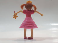 2010 Burger King Pinkalicious Victoria Kann Wishful Pinking! 4" Tall Toy Doll Figure